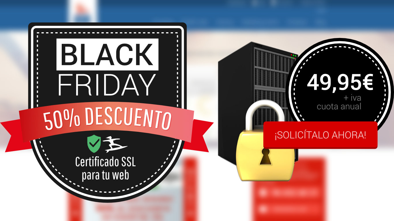 Oferta especial Black Friday de Sollutia en certificados SSL